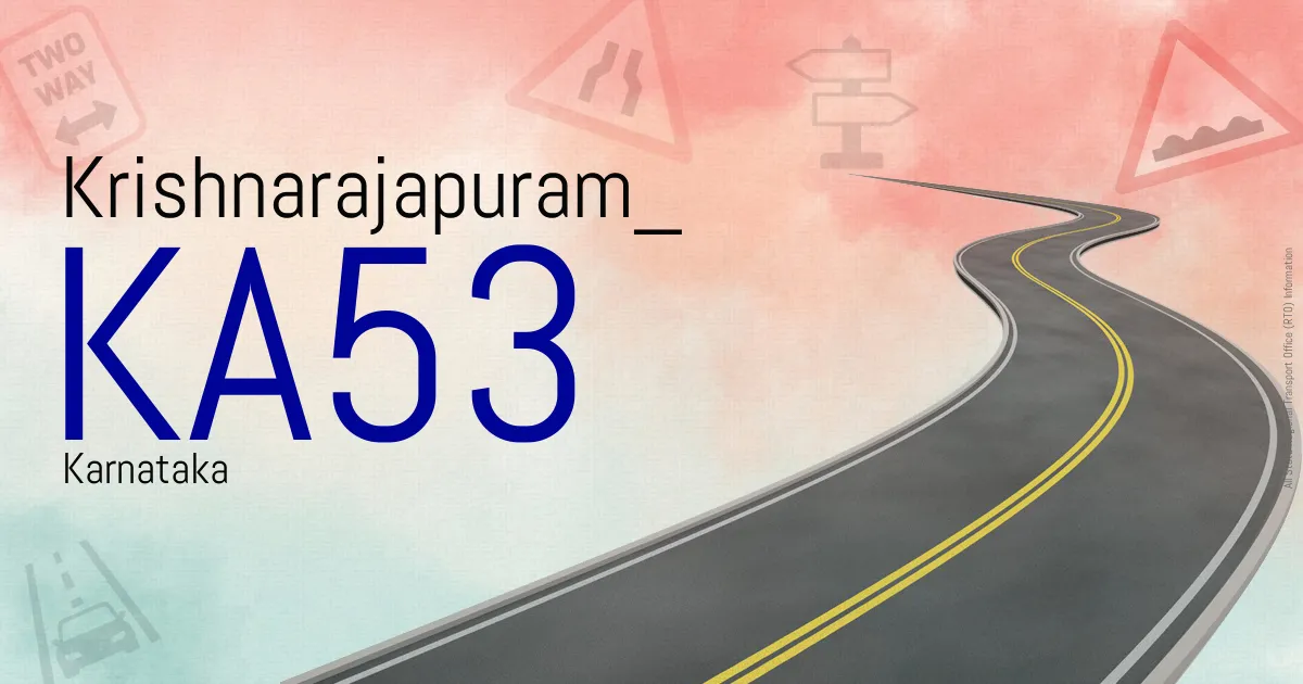 KA53 || Krishnarajapuram
